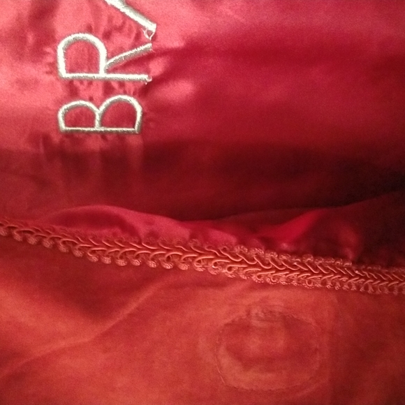Bradley Bayou Red Suede Ladies Coat - Picture 8 of 9